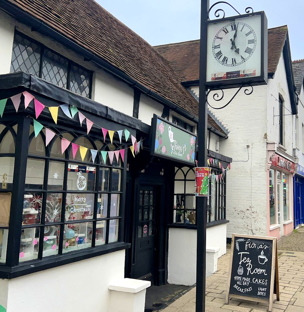 the tea shop in frimely